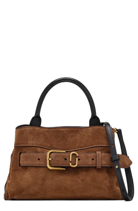 The Dakota Small Suede Satchel