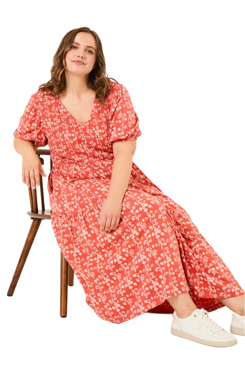 FatFace Plus Size Danielle Midi Dress, Alternate, color, 