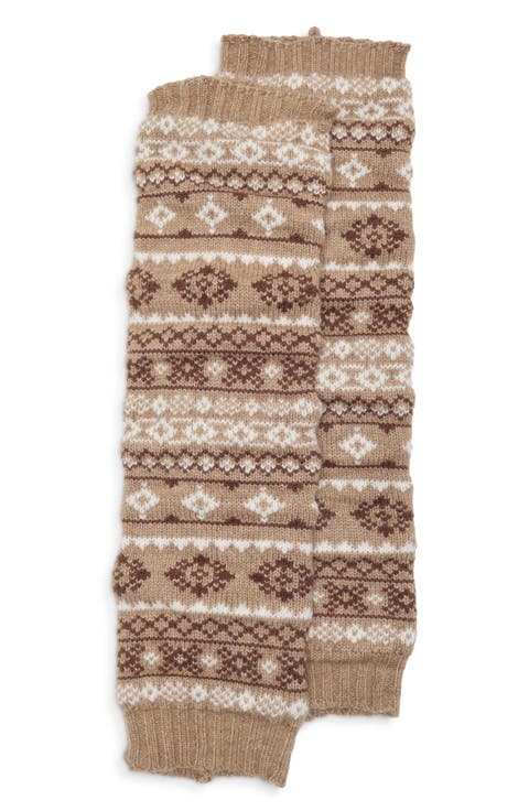 Fair Isle Leg Warmer