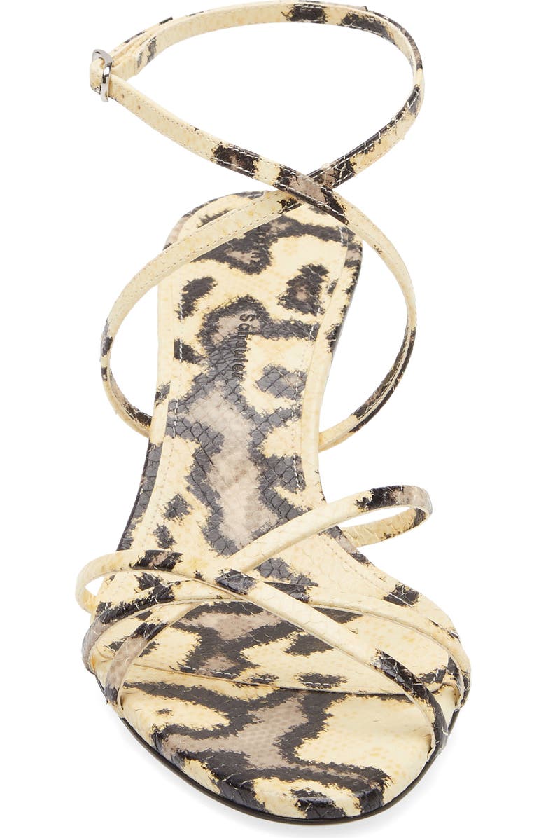 Proenza Schouler Uma Ankle Strap Sandal, Alternate, color, Ivory