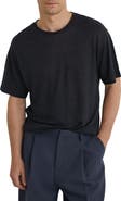 Reiss Langley Linen T-Shirt