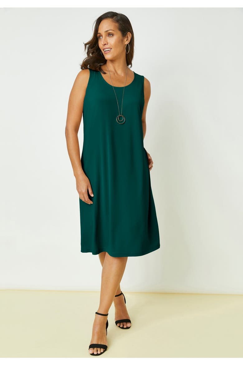Stretch Knit 4 Piece Wardrober, Alternate, color, EMERALD GREEN