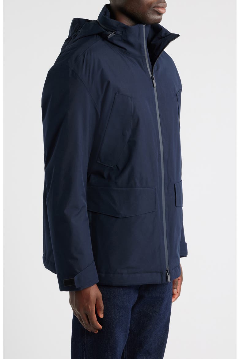 Cordell Gore-Tex® Waterproof Hooded Jacket, Alternate, color, DARK BLUE