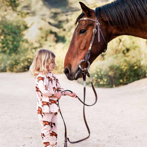 Milkbarn Organic Cotton Dress And Legging Set In Multi