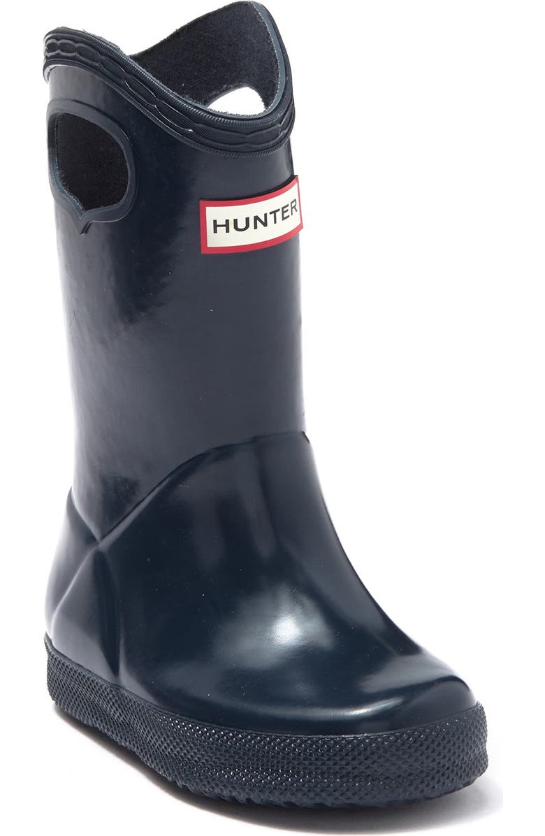 Hunter First Classic Pull-On Waterproof Rain Boot, Main, color,