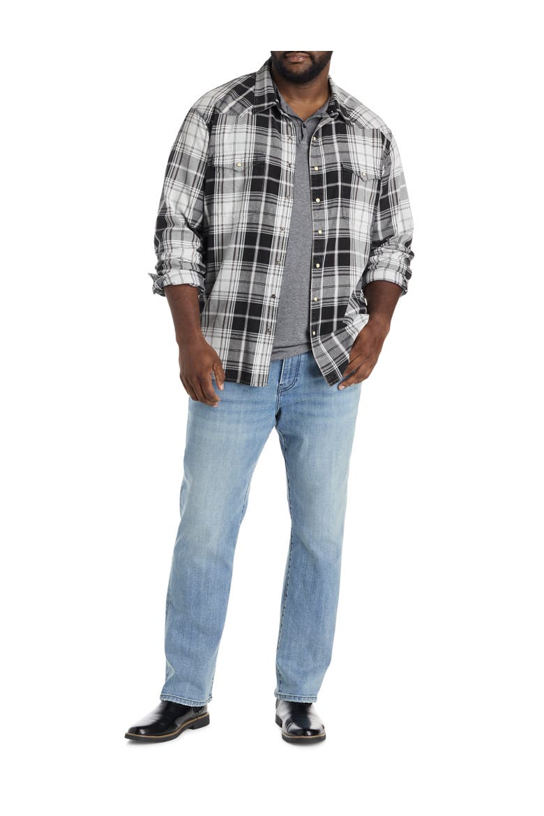 Big & Tall Masa Western Sport Shirt, Alternate, color, CREAM MULTI