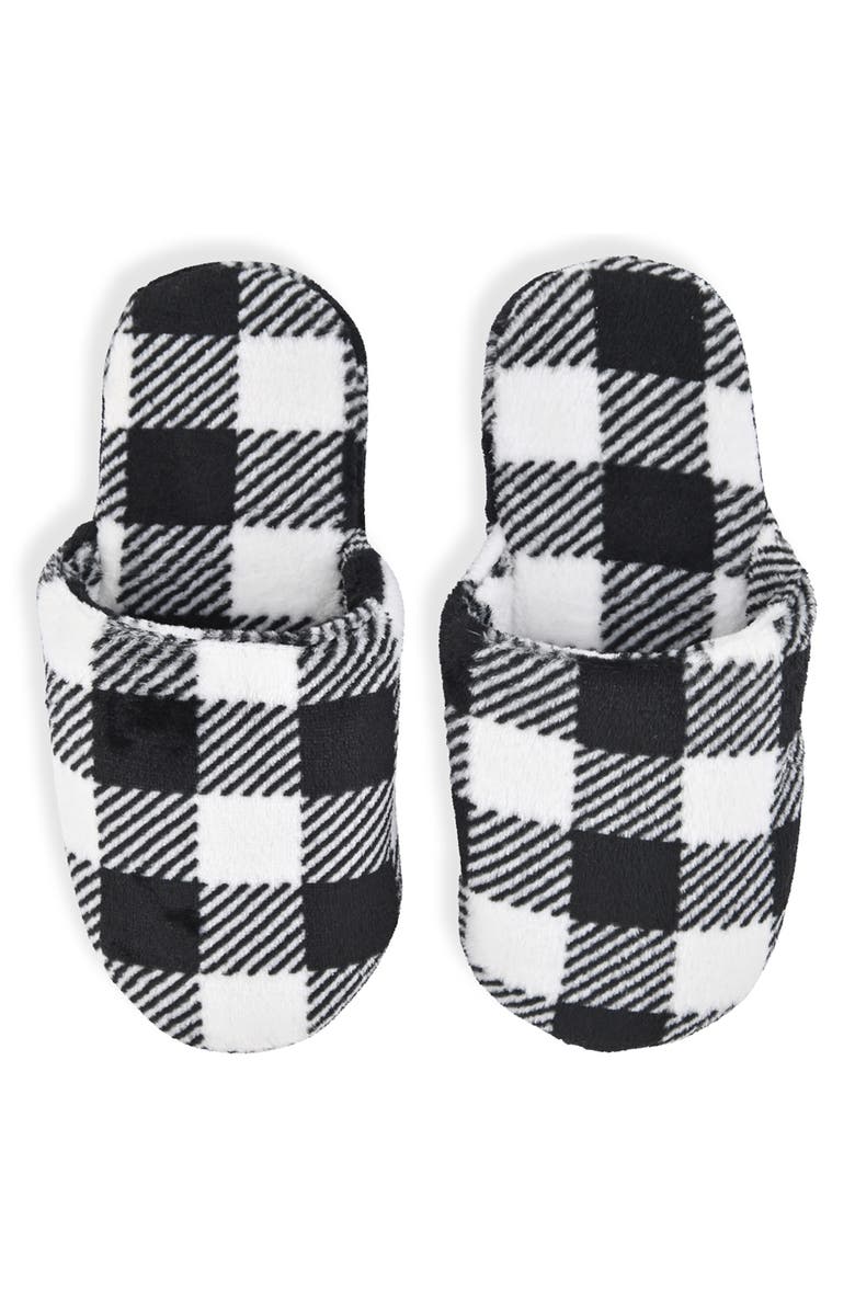 SLEEP ON IT Kids' Fleece Robe & Slippers Set, Alternate, color, Black