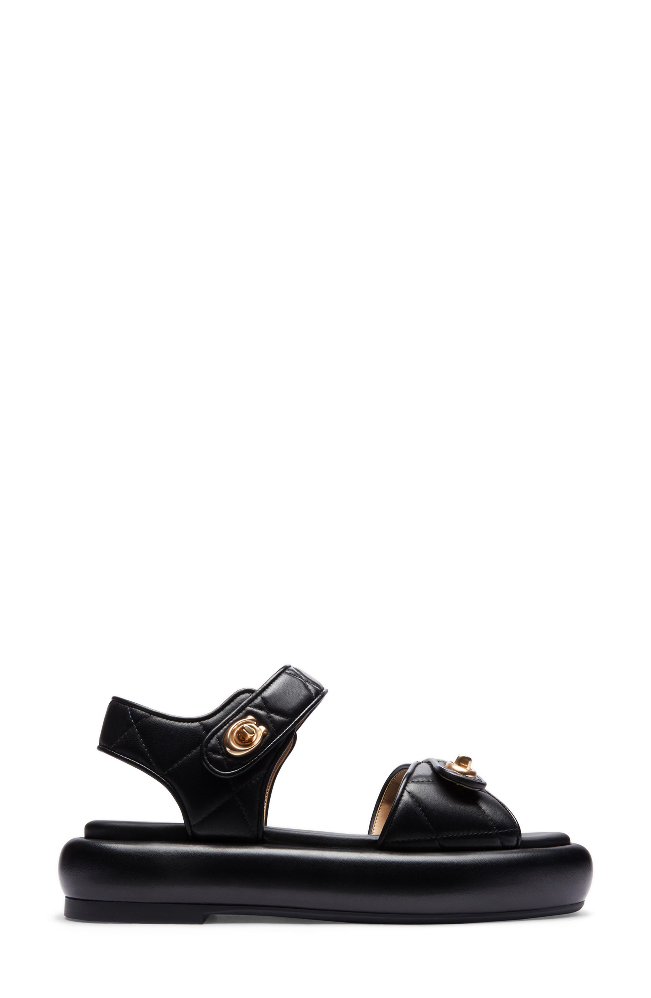 COACH Peyton Platform Sandal, Alternate, color, 