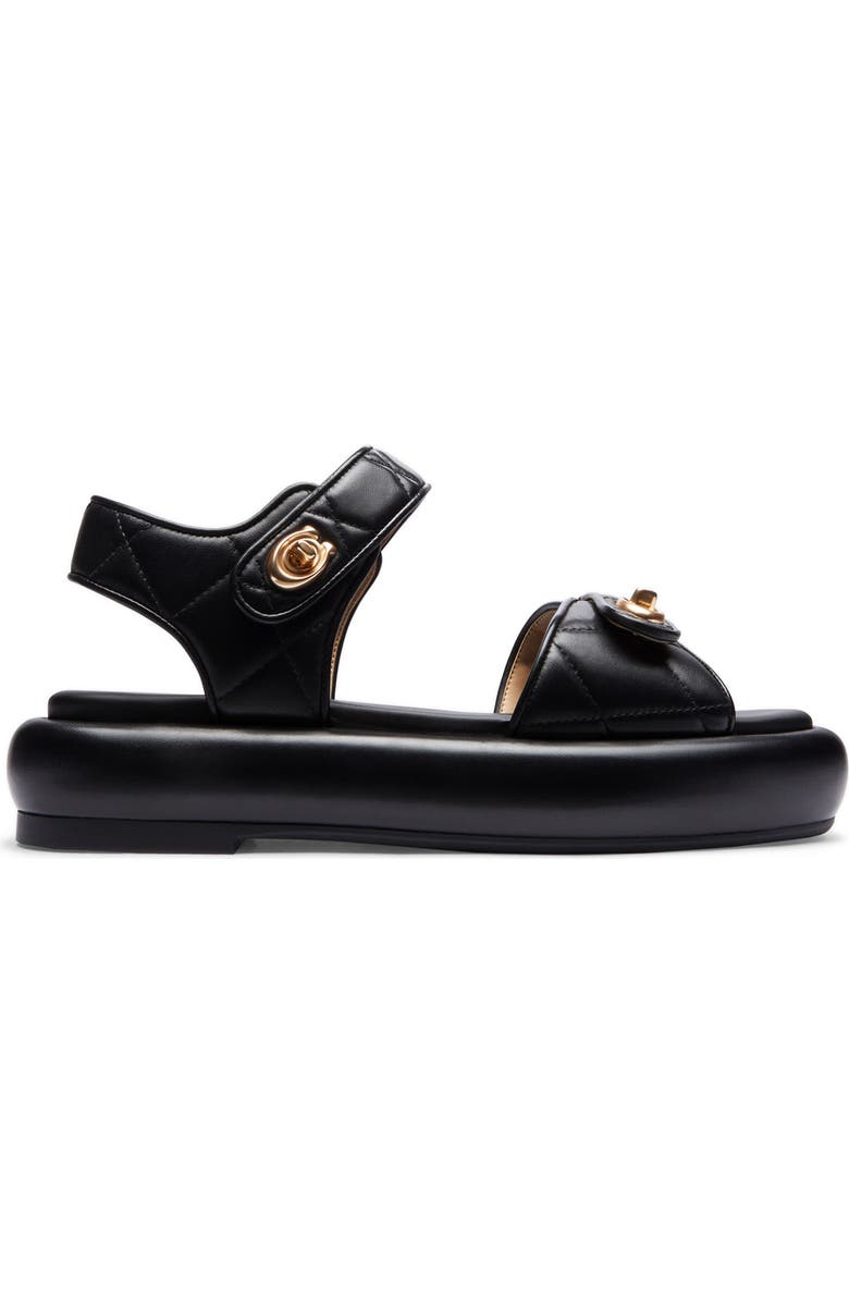 COACH Peyton Platform Sandal, Alternate, color,