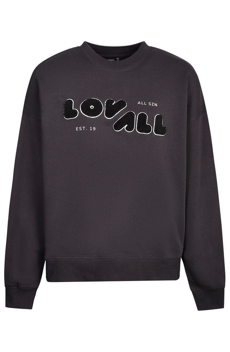 LOVALL Oversized Sweatshirt, Alternate, color, Shadow