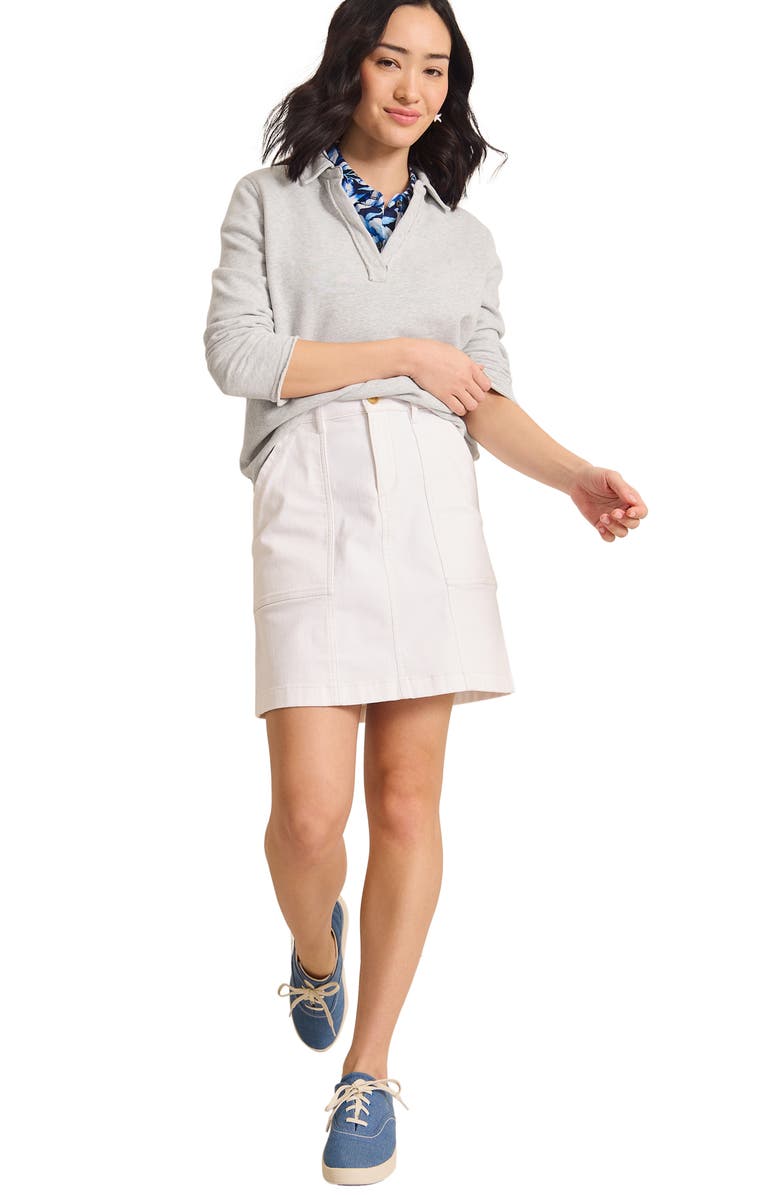 Tommy Bahama Marina del Mar Cotton Johnny Collar Sweatshirt, Alternate, color,