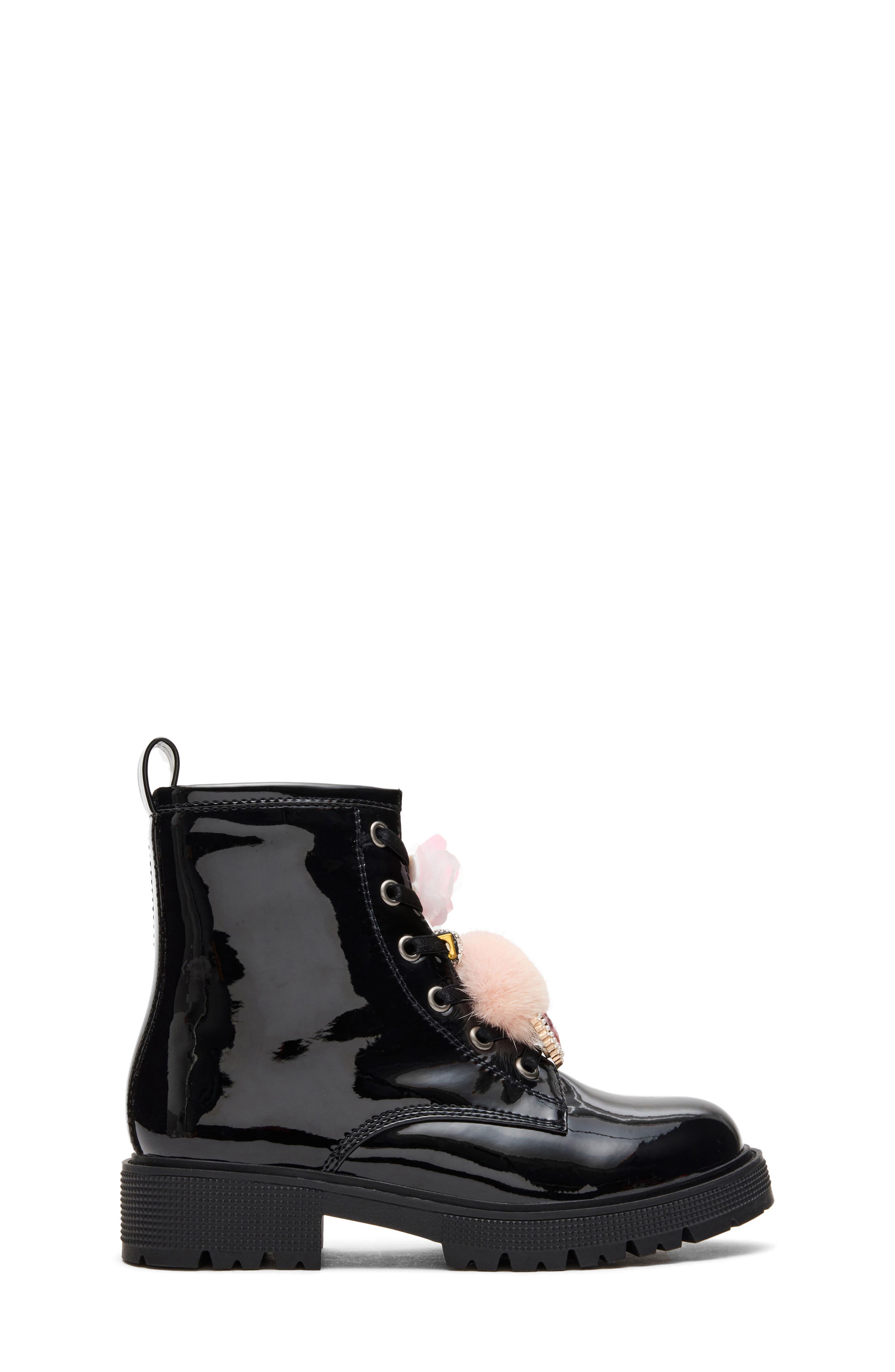 Kids' Jcharms Boot, Alternate, color, BLACK