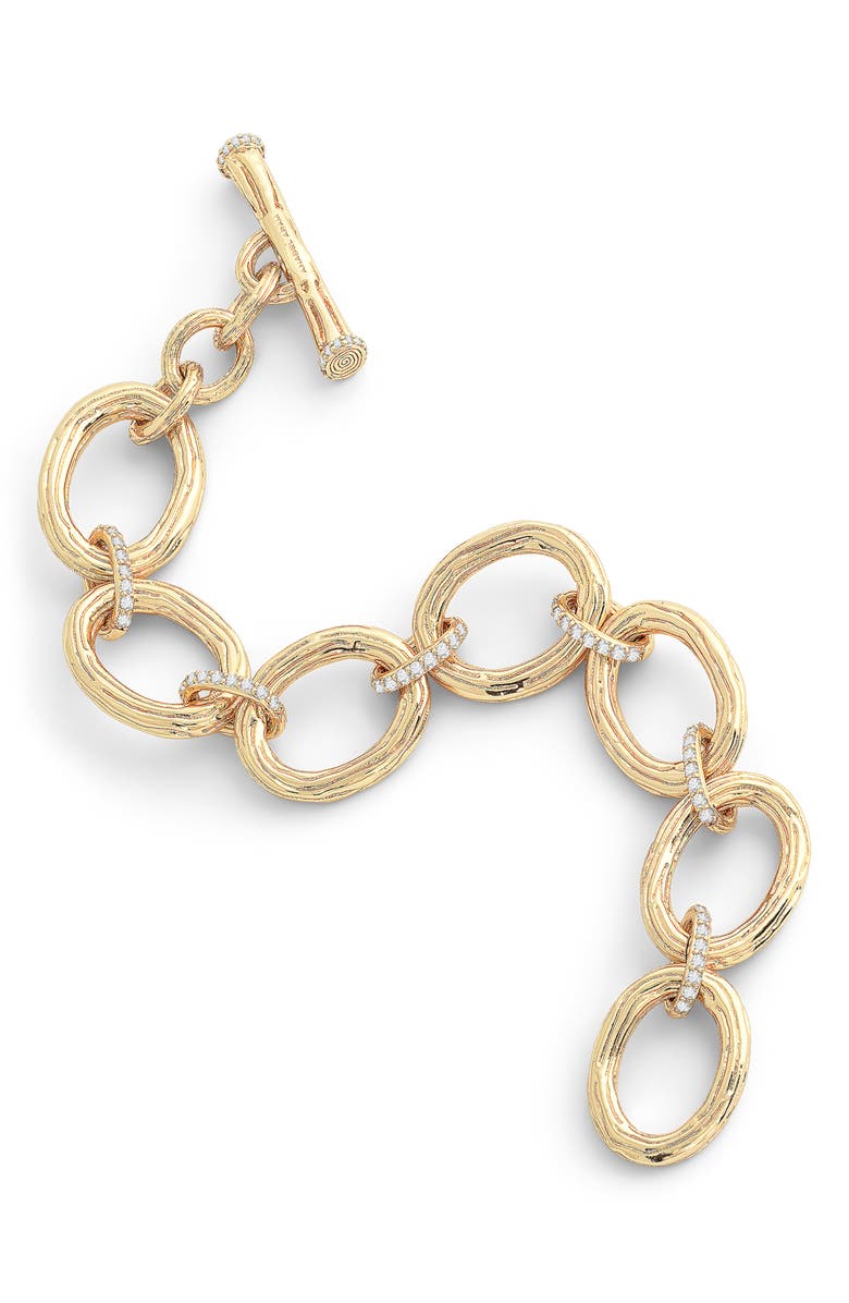 Anabel Aram Jewelry Enchanted Forest Chain Bracelet, Alternate, color, Gold