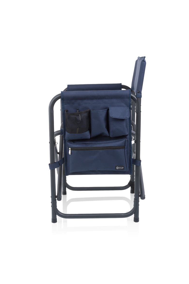 Sports Chair, Alternate, color, Navy Blue with Black Accents