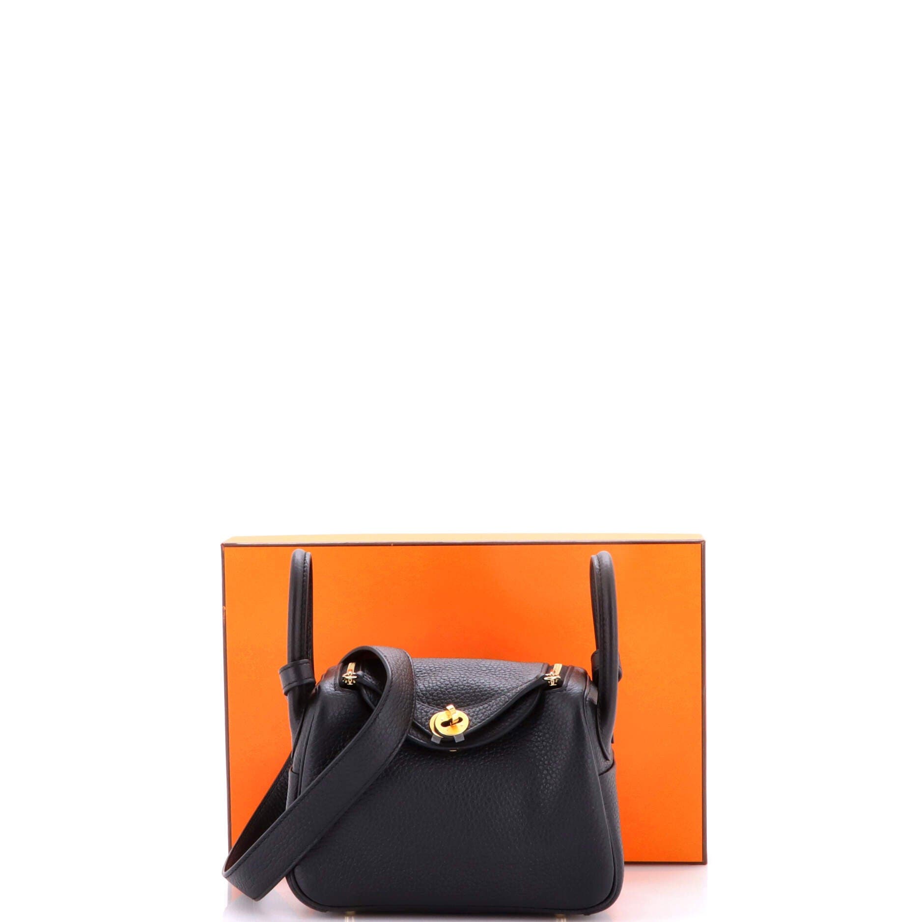Lindy Bag Clemence Mini, Alternate, color, Noir