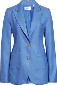 ST. JOHN Wool & Silk Suit Jacket
