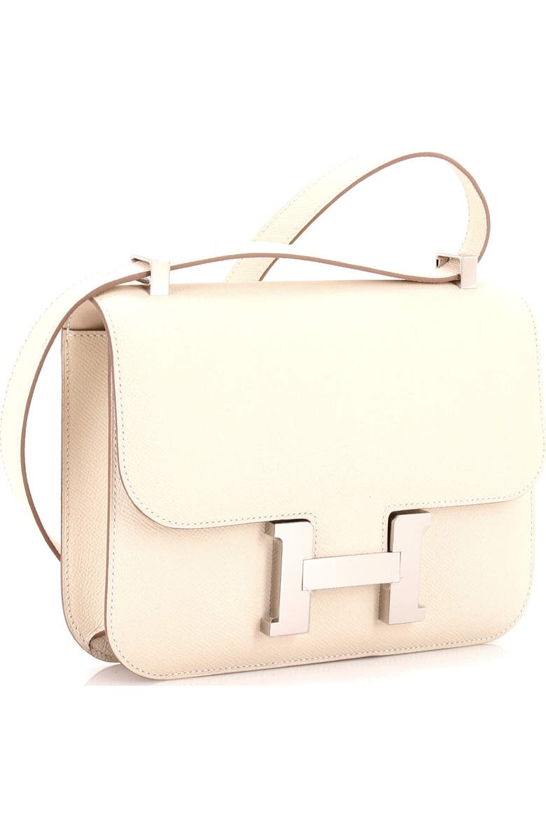 Pre-Owned Hermes Constance NM Bag Epsom 24, Alternate, color, Craie