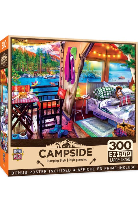 Glamping Style 300 Piece Jigsaw Puzzle