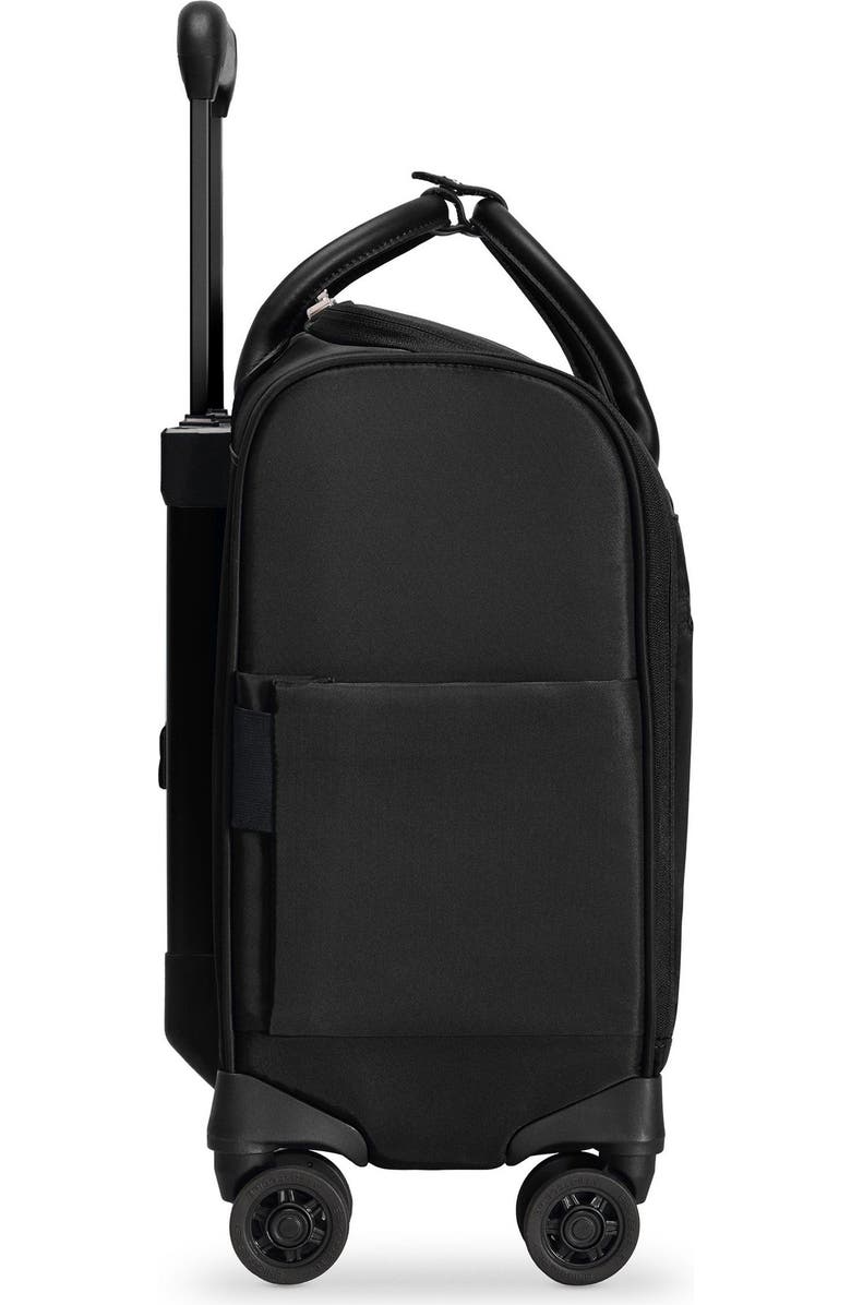 Briggs & Riley Rhapsody Cabin Spinner Carry-On Suitcase, Alternate, color, Black