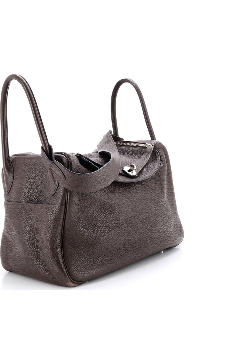 Pre-Owned Hermes Lindy Bag Clemence 34, Alternate, color, Chocolat