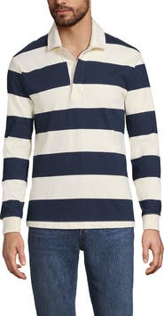 Lands' End Long Sleeve Rugby Shirt