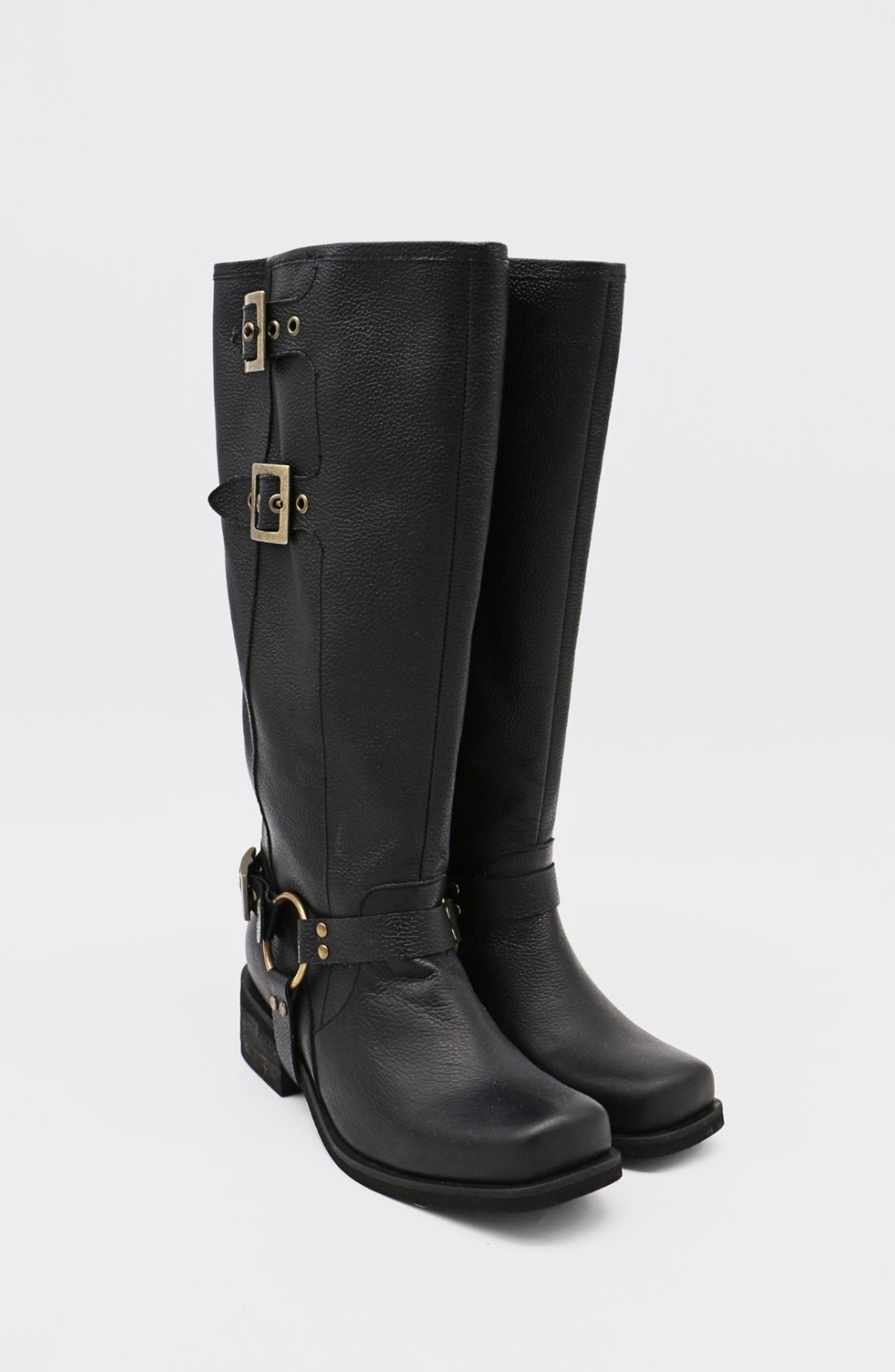 STIVALI NEW YORK Naomi Moto Boots, Alternate, color, Black