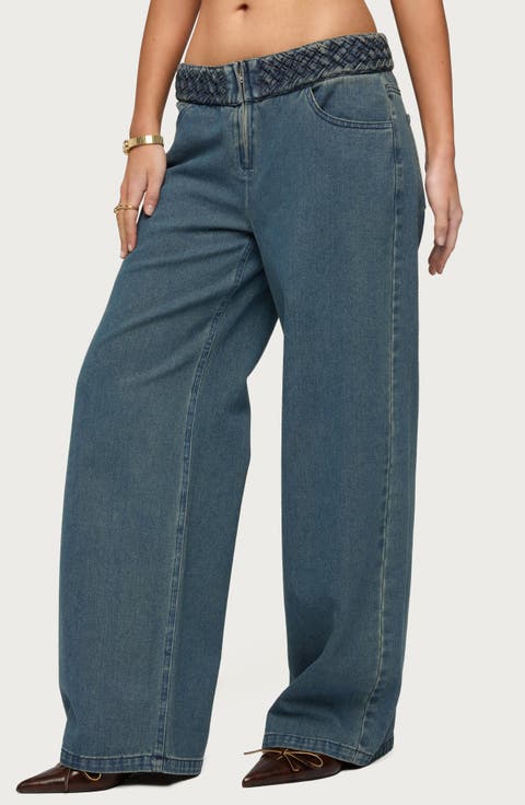 Braidey Wide Leg Jeans