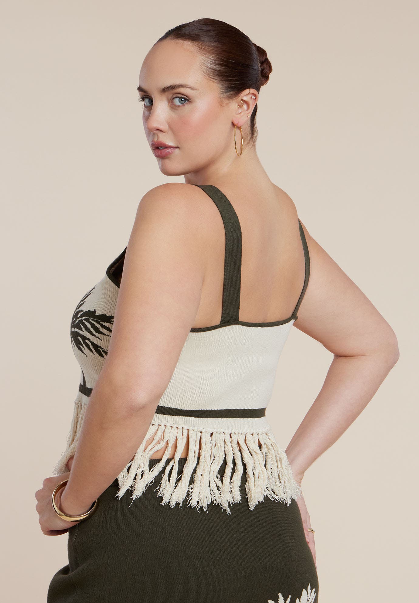 Fringe Crop Top - image 2