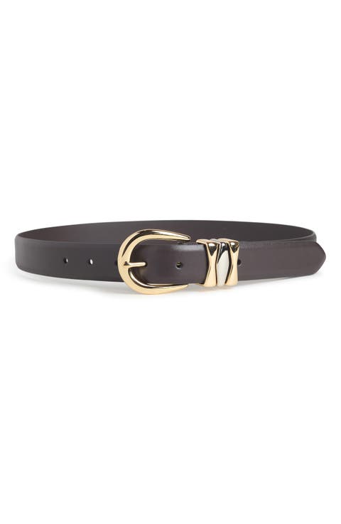 The William Split Decision Leather Belt