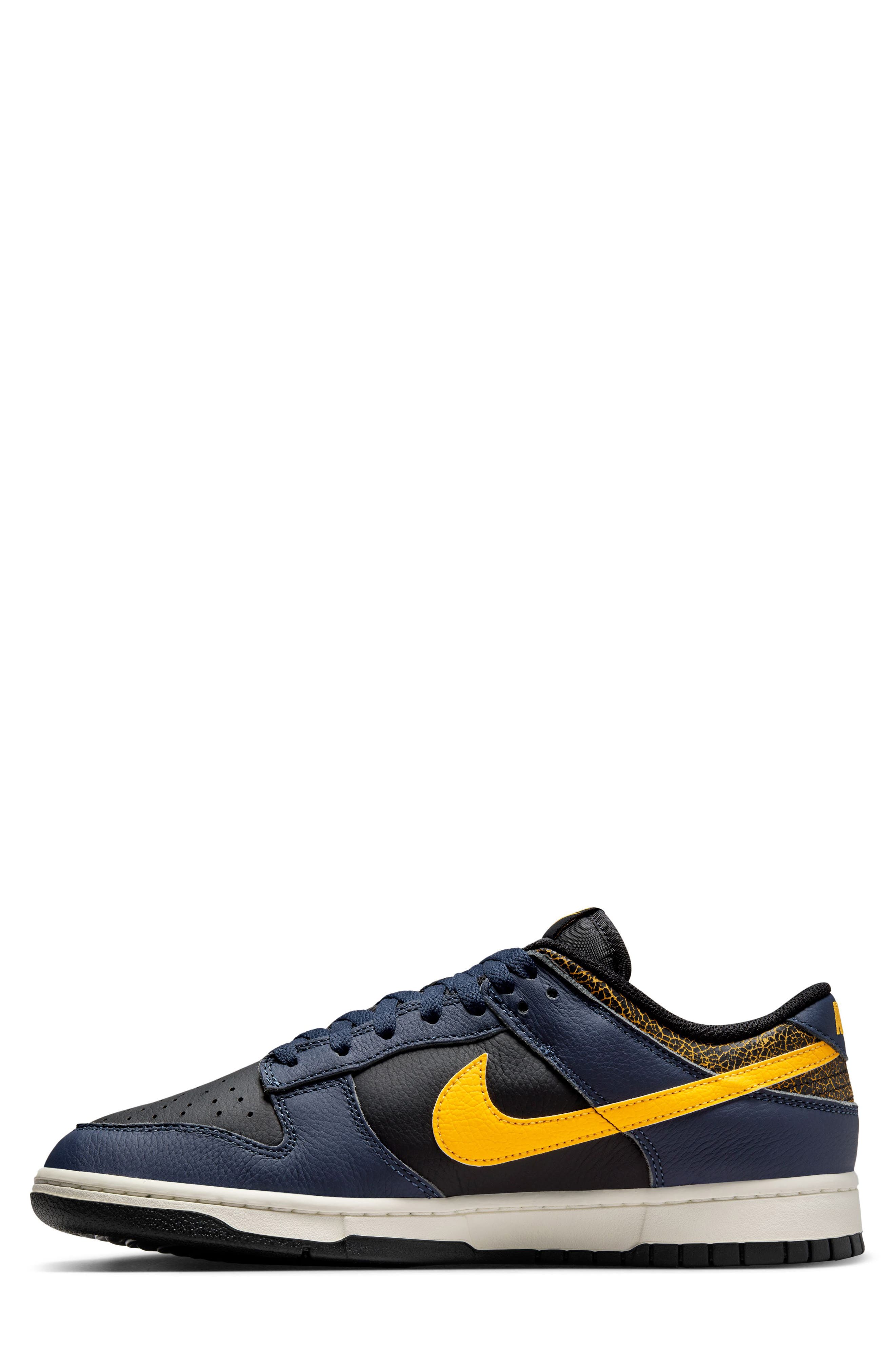 Nike Dunk Low Retro Basketball Sneaker, Alternate, color, 