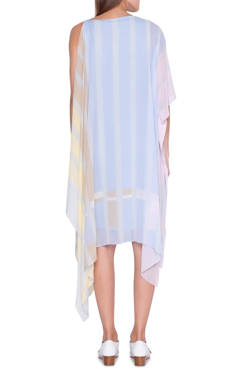 Akris Variazoni Print Silk Georgette Caftan, Alternate, color, 