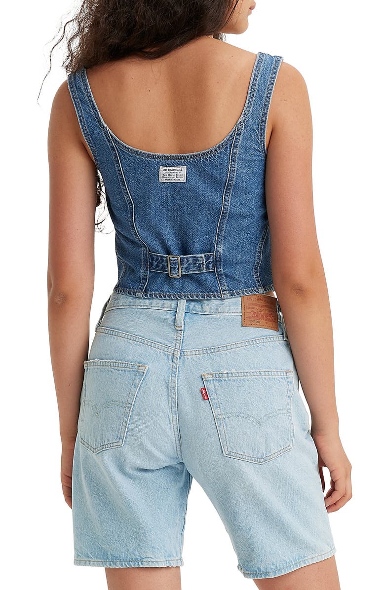 Levi's<sup>®</sup> Alani Denim Vest, Alternate, color,