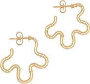 Bea Bongiasca Flower Hoop Earrings