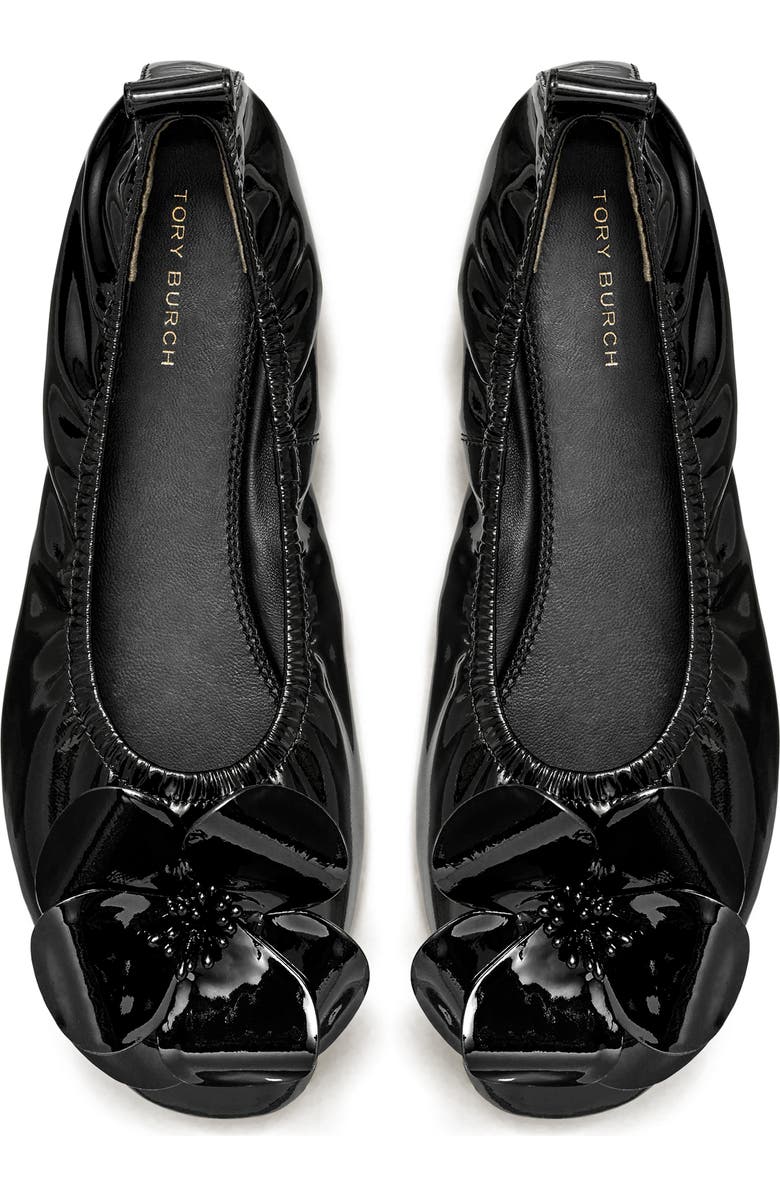 Tory Burch Flower Ballet Flat, Alternate, color,