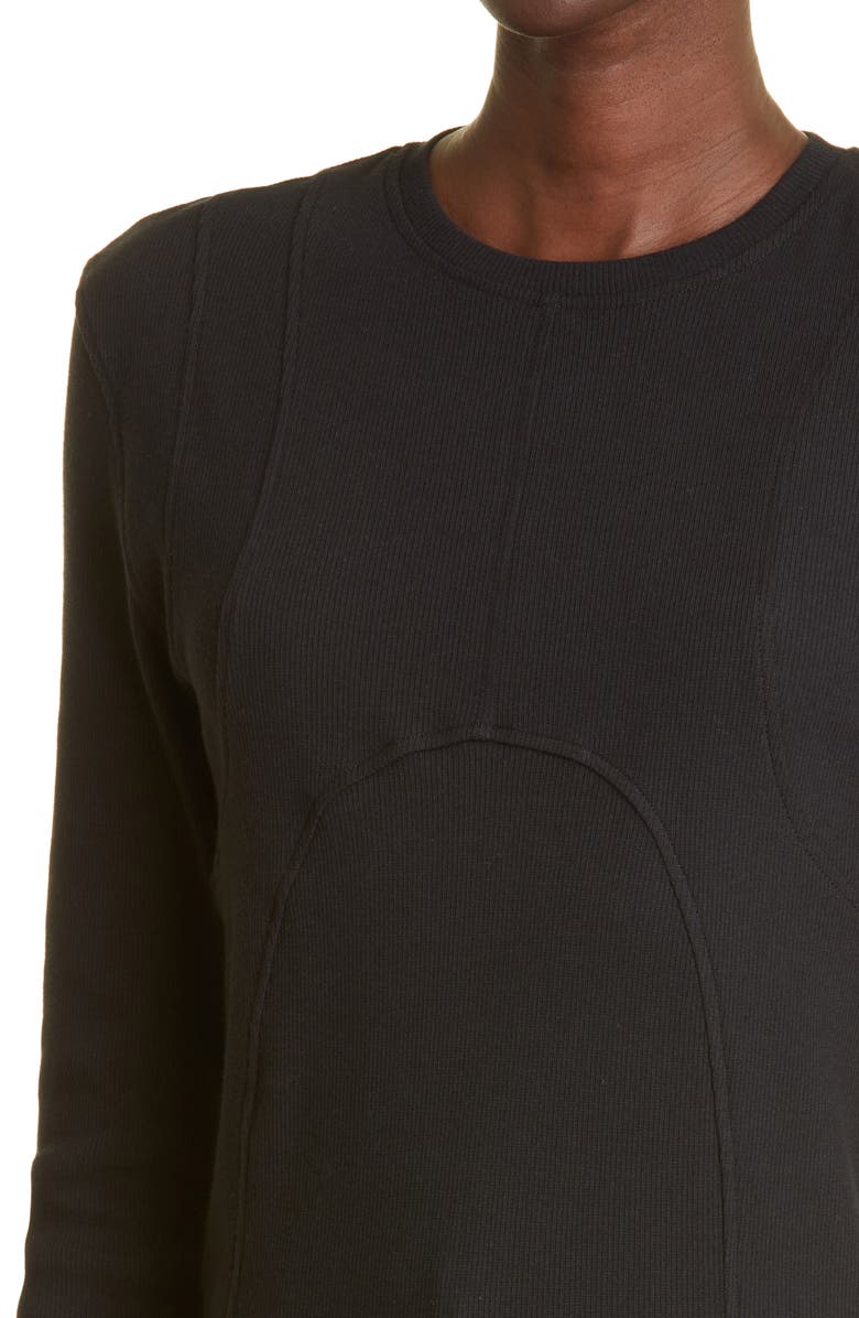 K.NGSLEY Gender Inclusive Dani Fitted Rib T-Shirt, Alternate, color, 