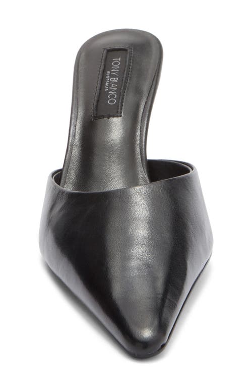 Tony Bianco Sicily Pointed Toe Mule In Silver