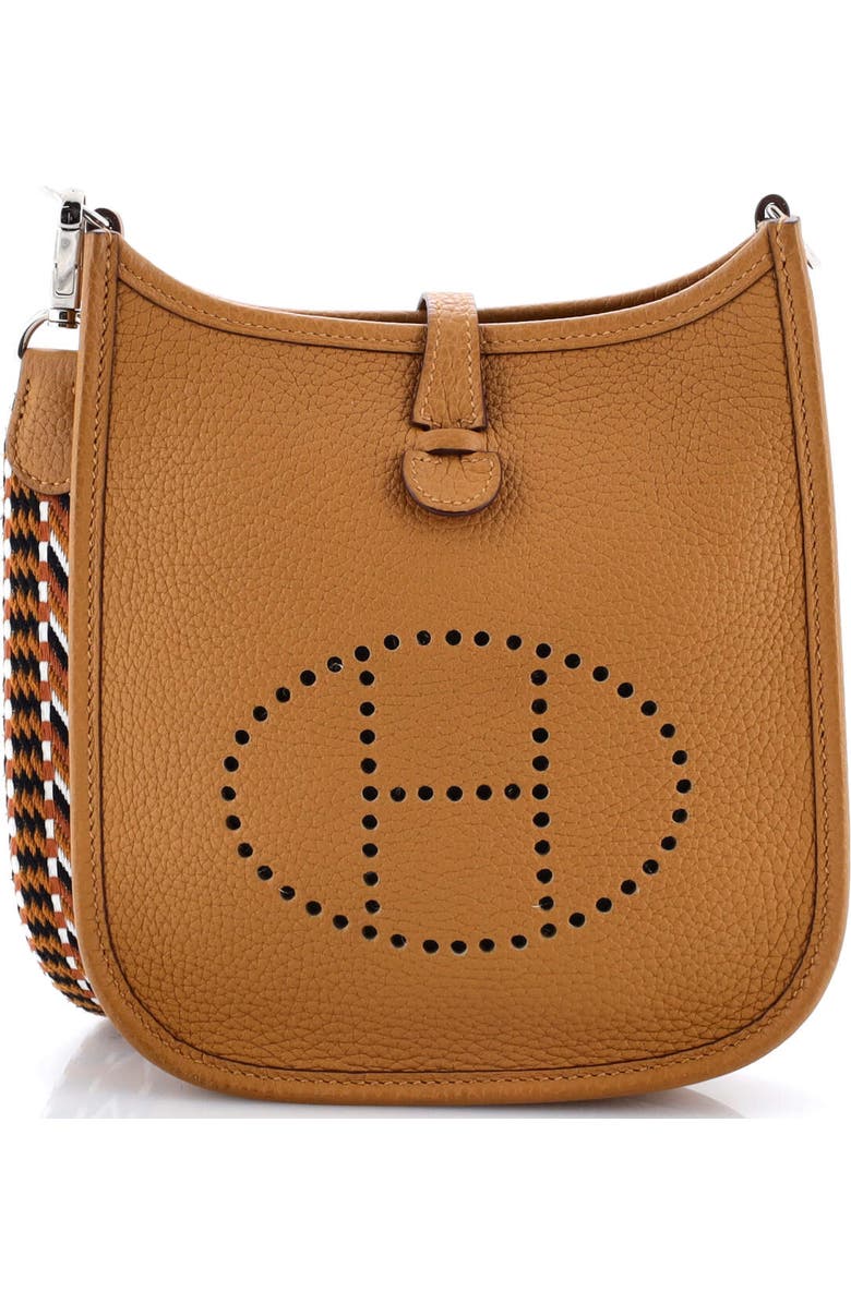 Pre-Owned Hermes Evelyne Bag Gen III Clemence TPM, Main, color, Sesame