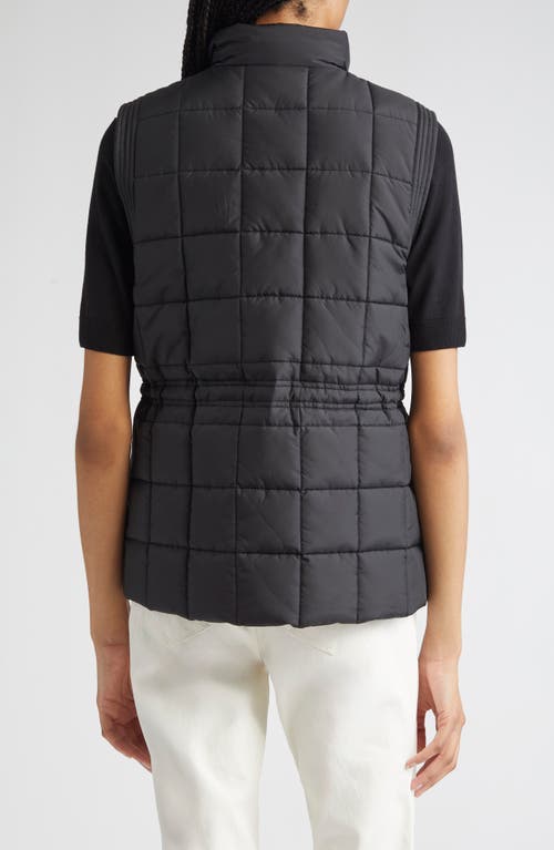 Lafayette 148 New York Reversible Quilted Vest In Black