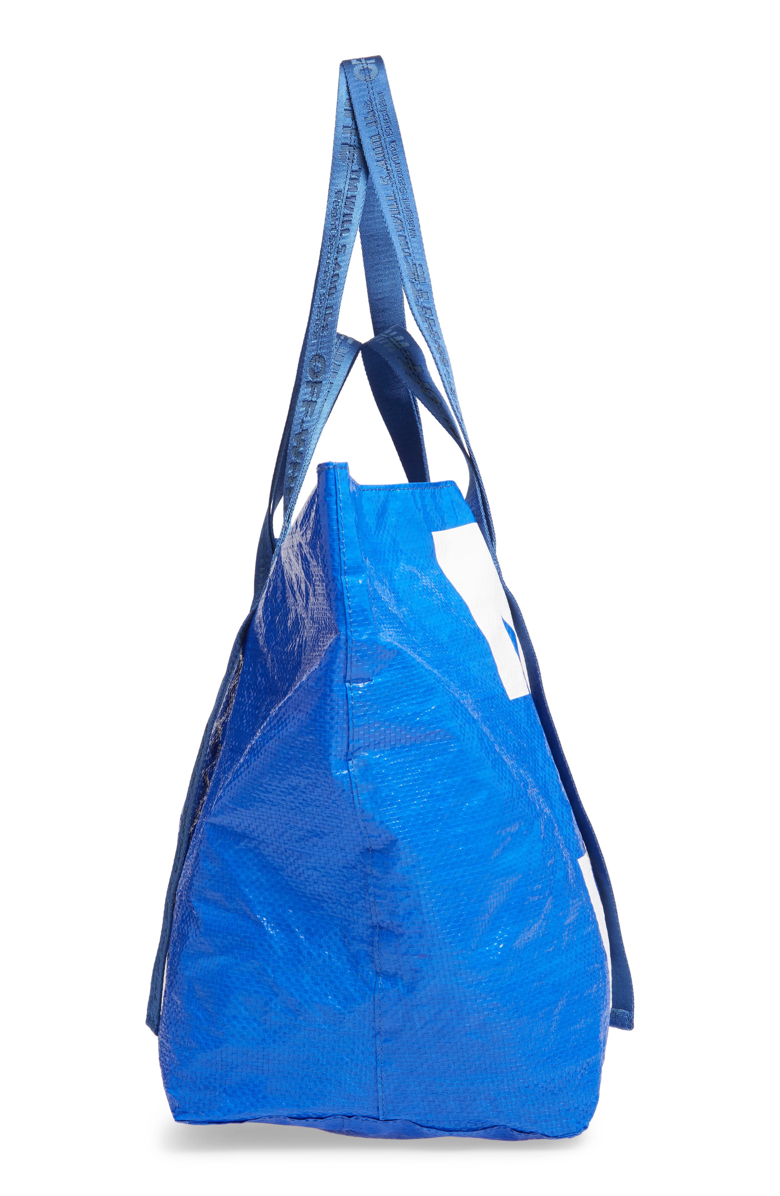New Commercial Tote, Alternate, color, BLUE WHITE