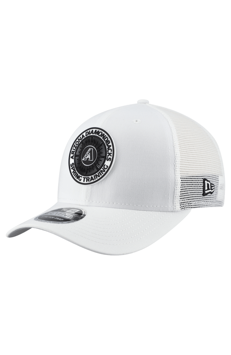 New Era Men's New Era  White Arizona Diamondbacks 2026 Spring Training Fan Pack 9SEVENTY Adjustable Trucker Hat, Main, color, White