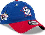 New Era Men's New Era Blue/Red  San Diego Padres 2025 MLB All-Star Game Workout 9TWENTY Adjustable Hat