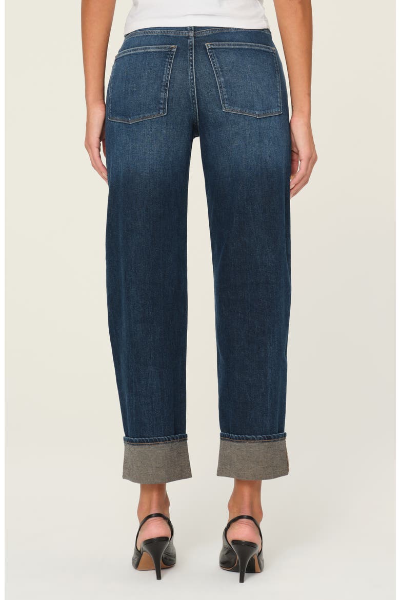 Thea Relaxed Tapered Boyfriend Jeans, Alternate, color, BLUFFVIEW CUFFED