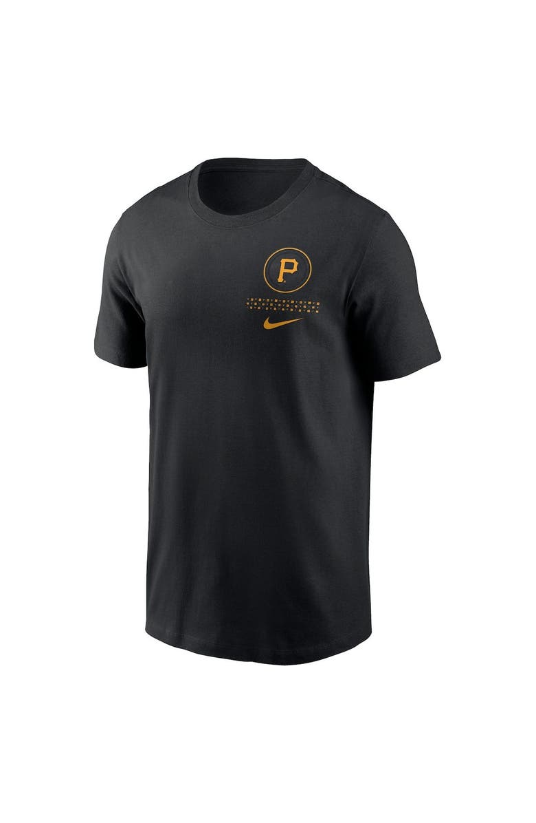 Nike Men's Nike Black Pittsburgh Pirates City Connect Double T-Shirt, Alternate, color,