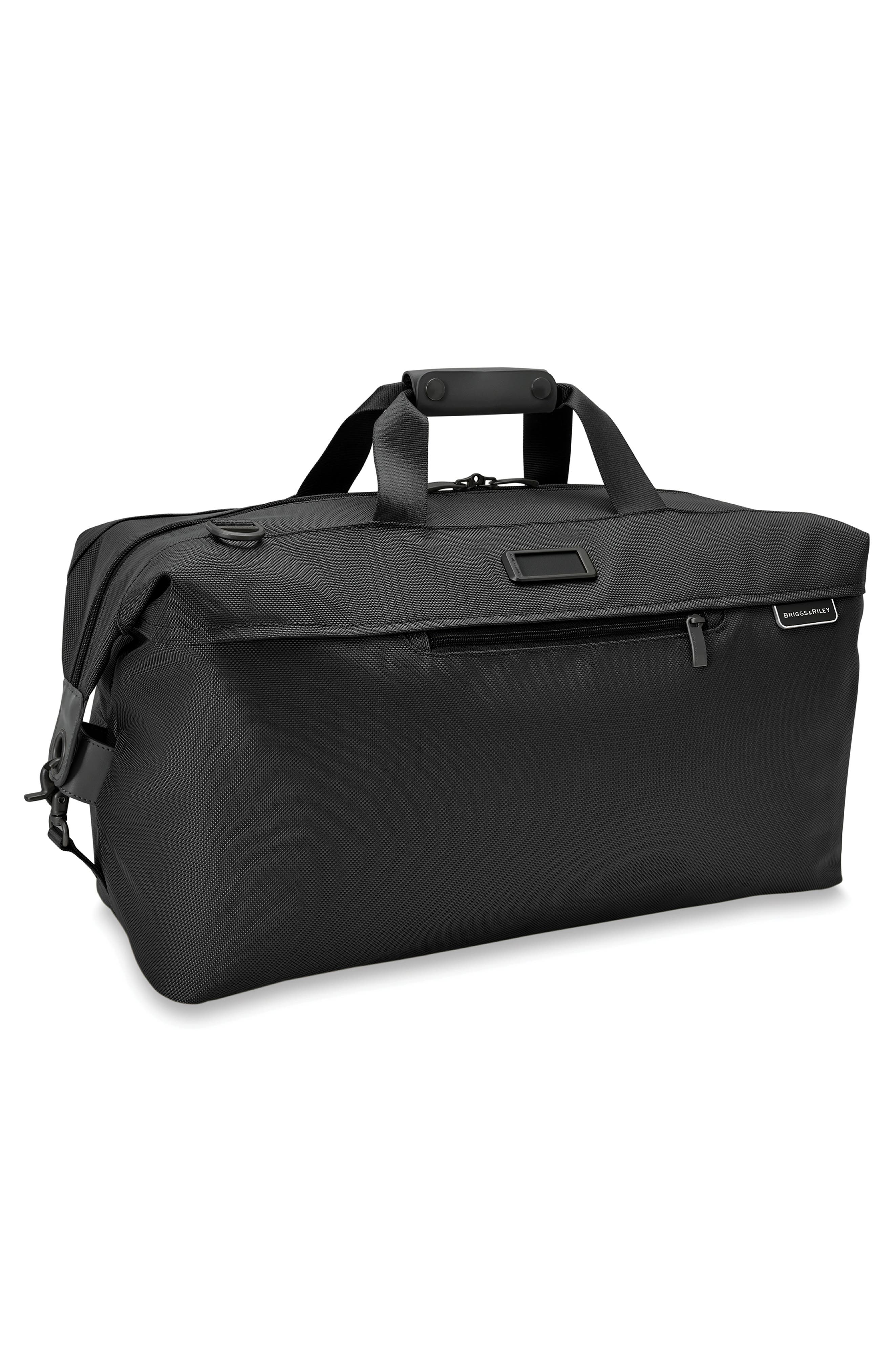 Briggs & Riley Baseline Weekend Duffle Bag, Alternate, color, Black