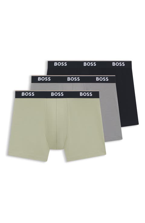3-Pack Cotton Boxer Briefs