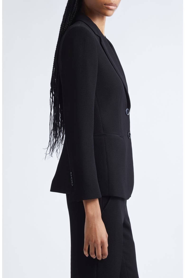 Techno Waffle Blazer, Alternate, color, SOLID BLACK