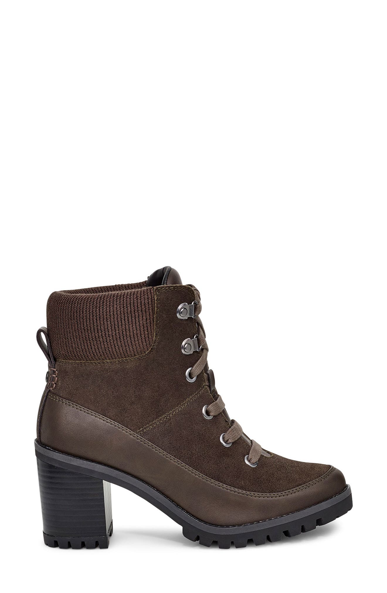 Redwood Waterproof Bootie, Alternate, color, BLACK OLIVE SUEDE