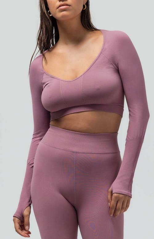 Reformer Jersey Biker Short In Purple