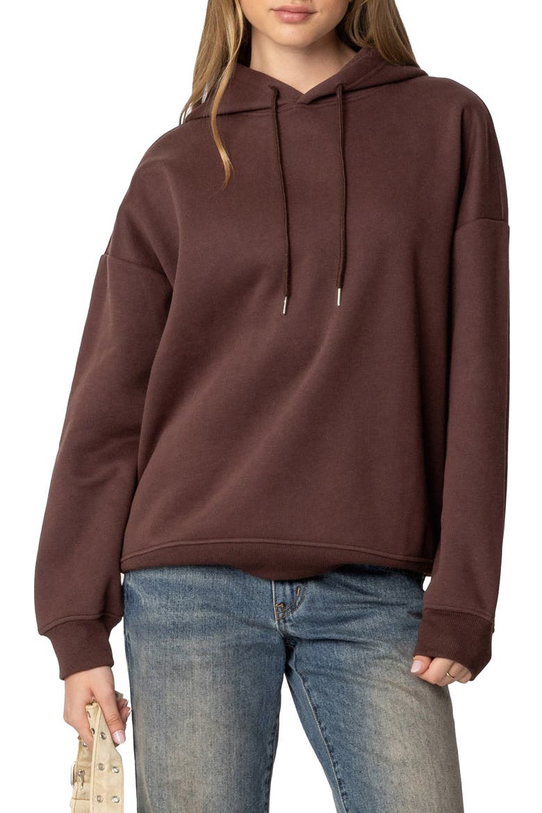 San Antonio Graphic Hoodie, Main, color, BROWN