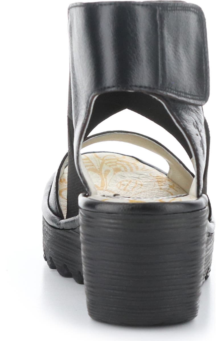 Fly London Yuba Platform Wedge Sandal, Alternate, color,